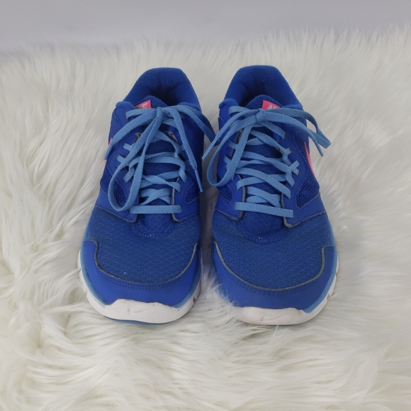 Nike Women's Flex Experience RN 3 652853-401 Blue Pink Running Shoes Size 7.5 - Picture 2 of 13